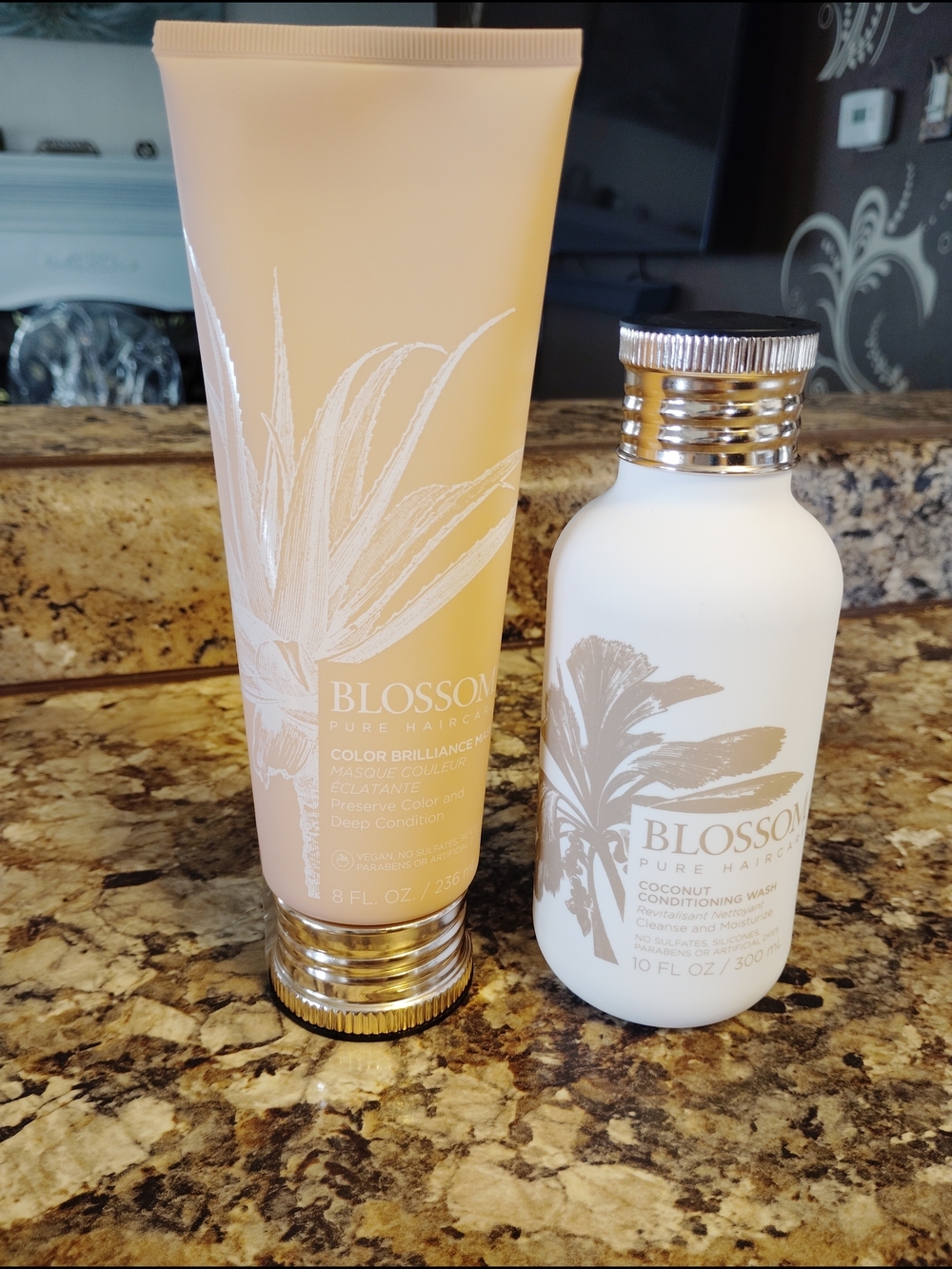 Blossom Coconut Conditioning Wash - Cream/Gold Luxury Hair Care New - Picture 7 of 11